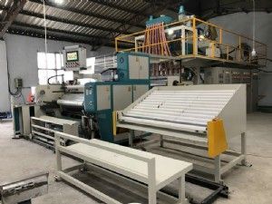 1500型三層共擠全自動(dòng)拉伸纏繞膜機(jī)